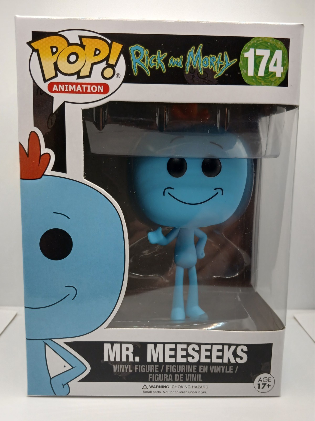 Funko Pop Vinyl Rick And Morty #174 Mr Meeseeks Figure