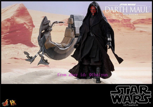 Hot Toys DX17B Star Wars 1/6 Darth Maul With Sith Speeder Special Edition