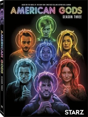 American Gods - Season 3 - DVD - Fantasy Sci Fi Emily Browning Pablo Schreiber