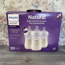 Philips AVENT Natural Anti-Colic Wide Neck Baby Bottle Set 260ml BPA-Free 1m 
