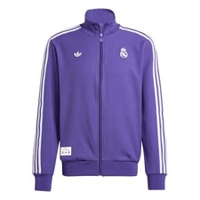Adidas Real Madrid Icons Track Jacket Purple 2025 Men  s Size Medium JF2582 NWT