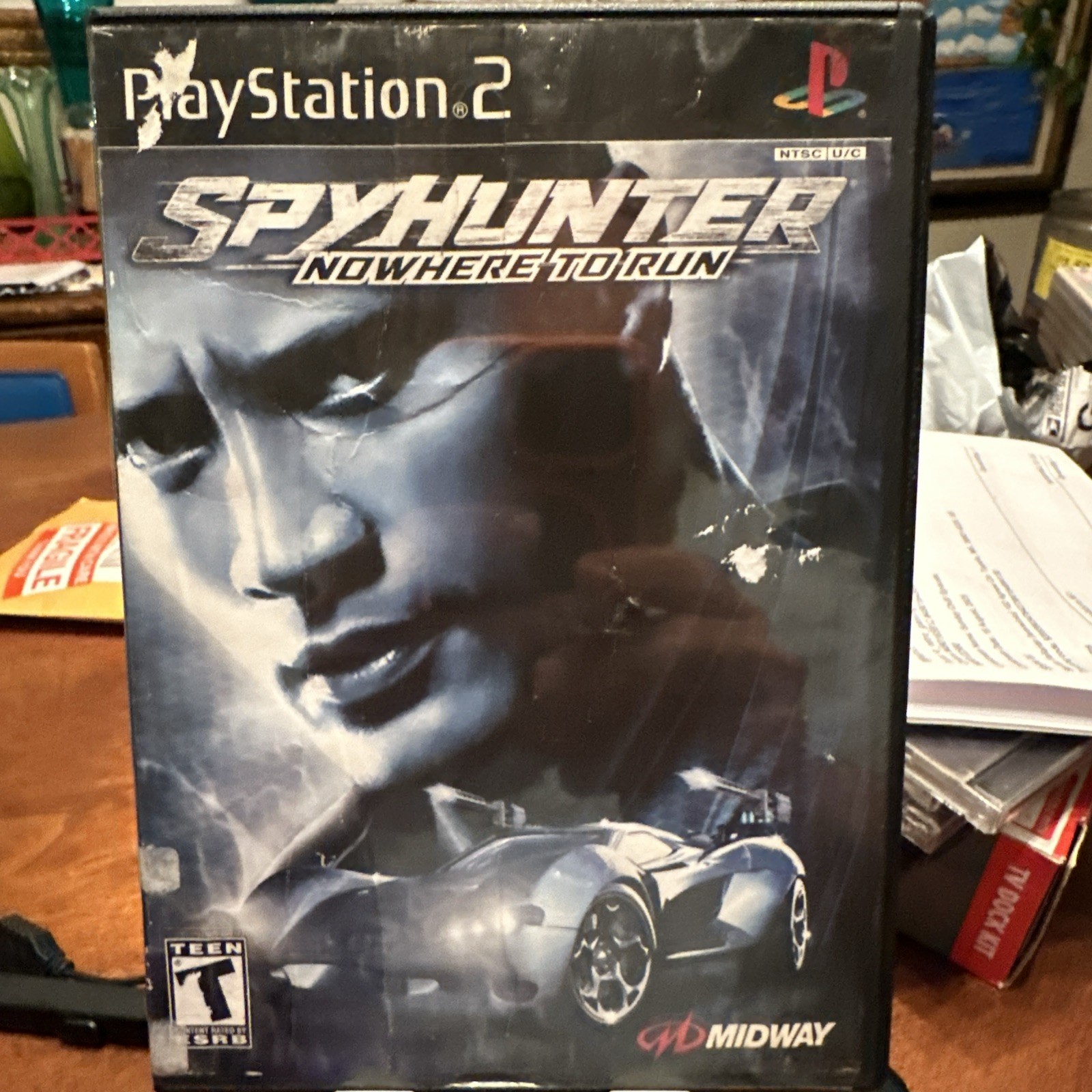 Spy Hunter 1 & 2 & nowhere to runPS2 PlayStation 2 Game & Case