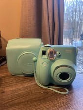 Fujifilm Instax Mini 7S Instant Camera - Seafoam Green Tested For Power