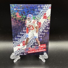 🔥 Khari Coleman 🔥 Sticker Holo 2024 Onit Athlete Ole Miss Rebels Football NCAA