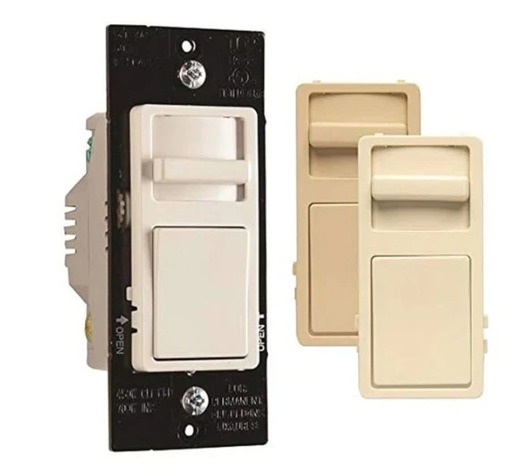 Wattstopper WSCL453PTC Wide Slide Series CFL/LED/Incandesc Single Pole Tri-Color Foto 2 de 3