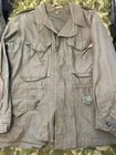 M43 Field Jacket Men Olive Green WW2 US Army Size 38R Vintage Military 1940s