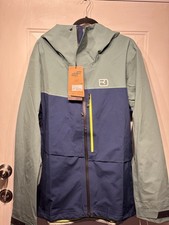 Ortovox 3L Ravine Shell Jacket Men XL Deep Ocean Ski Snowboard Waterproof 