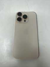 Apple iPhone 16 Pro Backhousing Replacement Used Part OEM- Desert Titanium