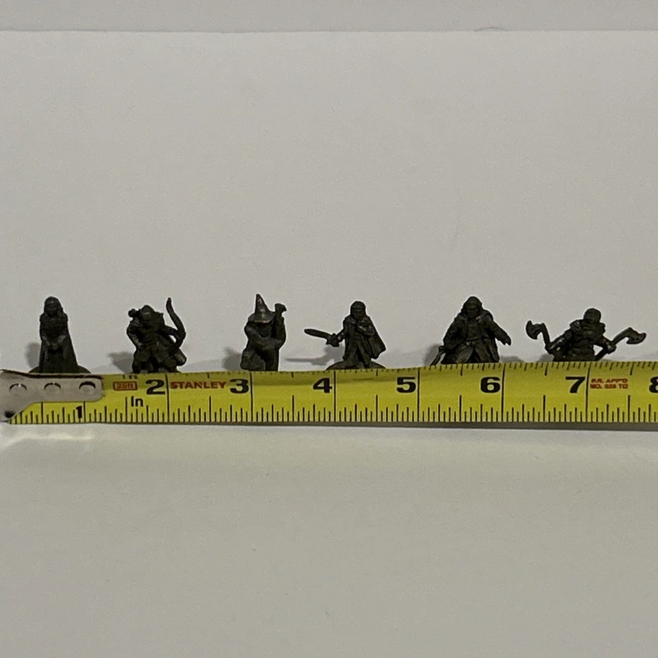 MONOPOLY The Lord of the Rings Trilogy Edition ~ All 6 Metal Figures Tokens - Image 2 of 4