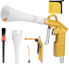Air Blow Gun Car Detailing Interior Car Cleaning Gun Car Dryer Air Blower for...