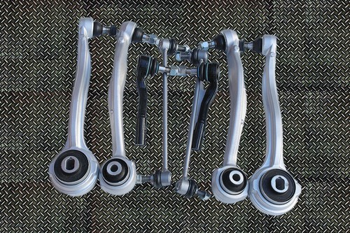 MERCEDES BENZ C CLASS W/C/S 204 FRONT SUSPENSION CONTROL ARMS ANTI ROLL BAR SET - Picture 2 of 10