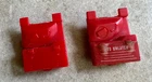 Vintage 1986 GI Joe Cobra STUN Vehicle Hatch Cover Pair Unbroken Hasbro ARAH