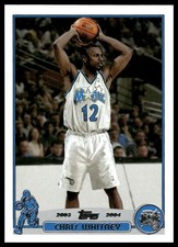 2003-04 Topps #98 Chris Whitney Orlando Magic NM+