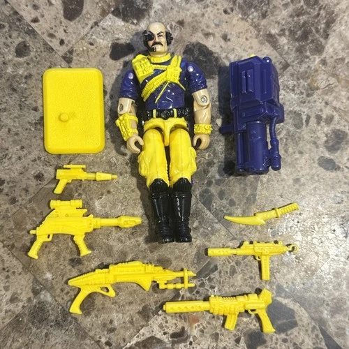 Vintage GI Joe 1993 Dr. Mindbender Near Complete Hasbro Action Figure