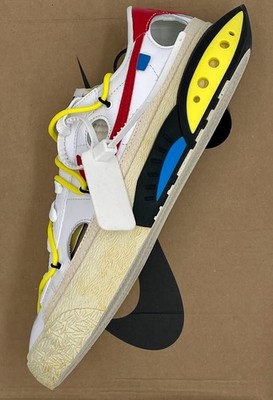 Size 9.5 - Off-White x Nike Blazer Low White University Red