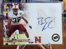 2005 Press Pass Bronze Barrett Ruud Rookie Auto NEBRASKA CORNHUSKERS