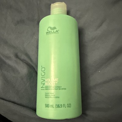 Wella Invigo Volume Boost Hair Crystal Mask With Cotton Extract 16.9 oz