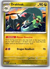 Drakloak 159/217 Common Ascended Heroes Pokemon Near Mint