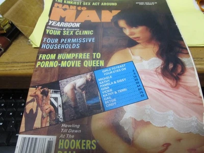 VINTAGE MAN TO MAN ADULT MAGAZINE 1978 - Image 1 of 2