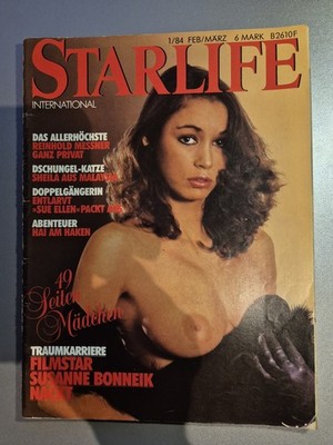 Starlife 01/1984 Februar/März Vintage/Retro - Deutsche Ausgabe Männermagazin