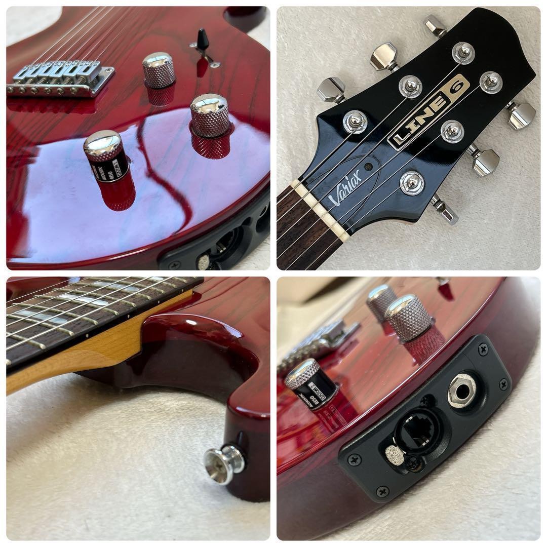 Line6 Variax 700 バリアックス ケース、スイッチ＆ケーブル付属 Line6 Variax 700 バリアックス ケース、スイッチ＆ケーブル付属