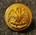 CIVIL WAR 2 PIECE STATE OF LOUISIANA CONFEDERATE STATE BUTTON ALBERT# LA-2-Av