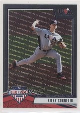 2019 Panini USA Baseball Stars & Stripes Longevity Riley Cornelio #32 4l3