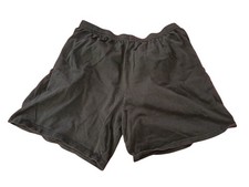 Men's Hanes Black Shorts Size XL