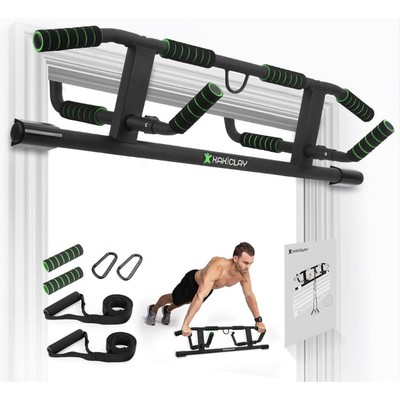 2025 Upgrade Multi-Grip Pull Up Bar with Smart Larger Hooks Technology - USA Ori