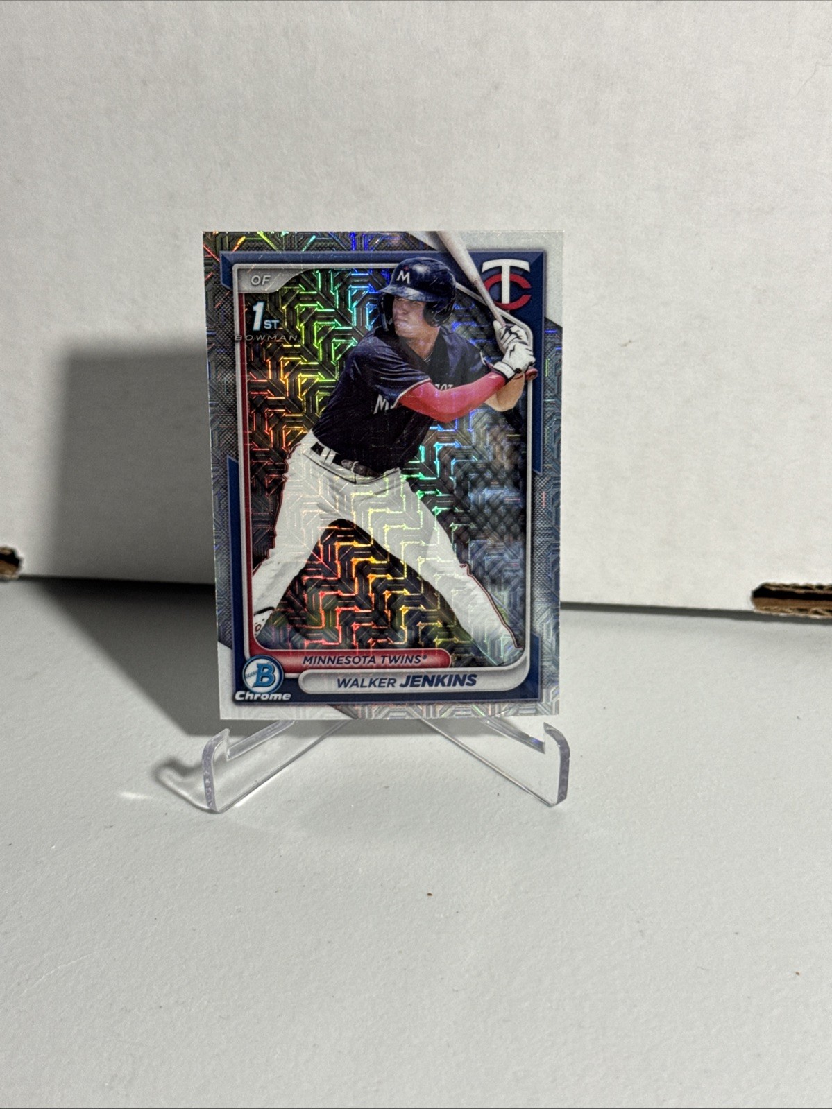 2024 Bowman Chrome Mega Box 1st Walker Jenkins #BCP-43