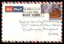 Mayfairstamps Great Britain 1973 St Johns Wood to Balto MD Cover aaw_73077