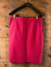 J. Crew No. 2 Pencil Pink Bi-Stretch Cotton Blend Skirt Women's Size 10 NWOT