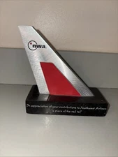 Northwest Airlines Vintage Actual Artifact From NW Aircraft 6622 747-251B