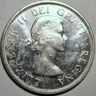1961 Canada Silver Dollar $1 – Flashy Brilliant Uncirculated BU!