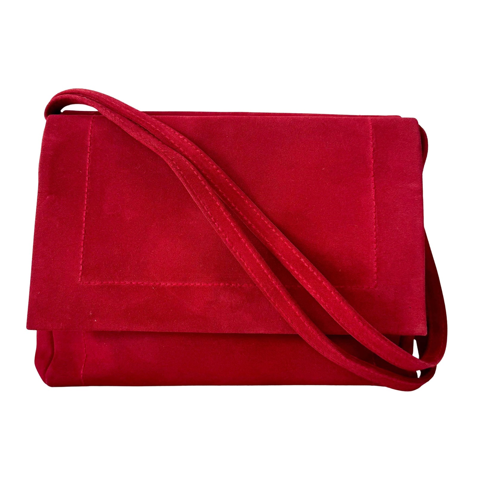 Borsa a tracolla SAINT LAURENT con patta e tracolla doppia