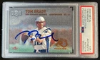 2000 Fleer Metal Tom Brady TB12 Auto Autograph Rookie RC #267 PSA Authentic 10