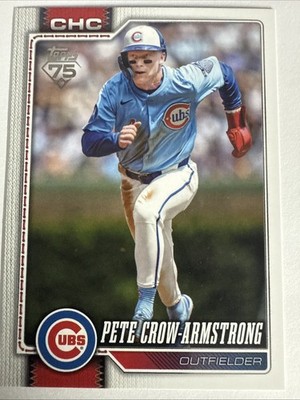 2026 Topps Series 1 #196 Pete Crow-Armstrong Super Box (Image 2026 Topps Series 1 #196 Pete Crow-Armstrong Super Box (Image