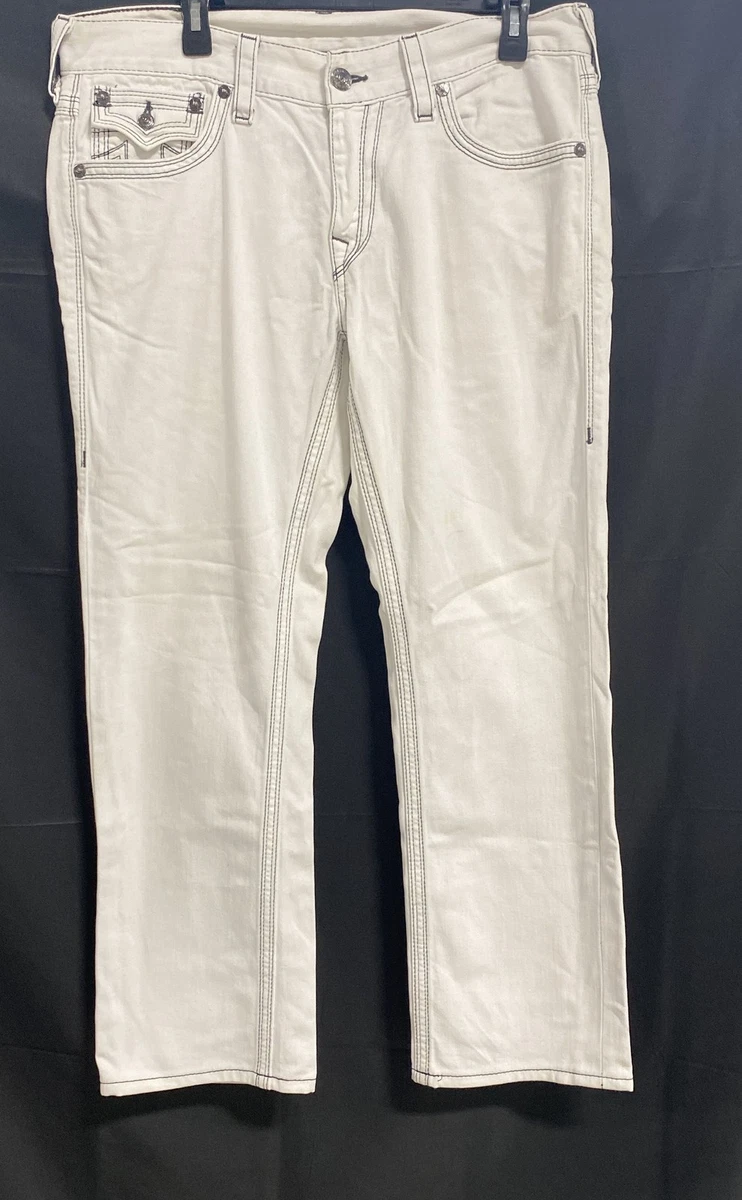 True Religion Ricky White Jeans for Men for sale | eBay