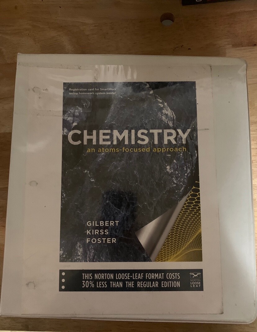Chemistry An AtomsFocused Approach by Rein V. Kirss, Thomas R