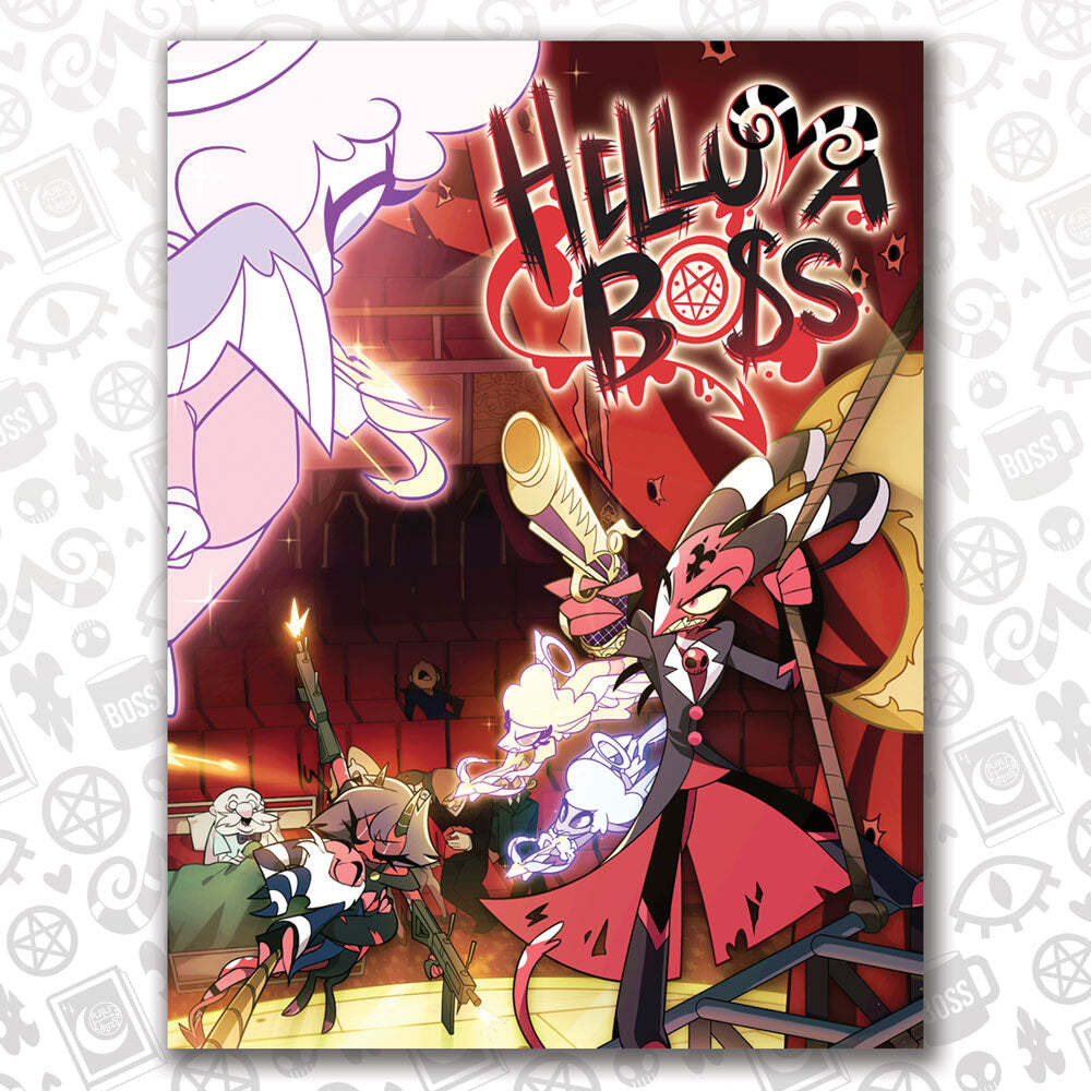 CHERUB Helluva Boss Episode 4 Poster Hazbin Hotel Vivziepop Poster
