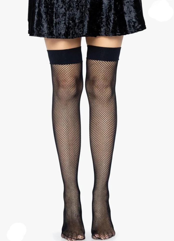 Coxas femininas de náilon Leg Avenue - Imagem 4 de 4