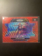 2022 Panini Prizm WWE Xyon Quinn Ruby Red Wave Rookie RC #34 Australia Rugby