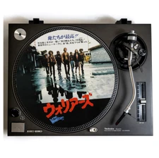 THE WARRIORS Turntable Slipmat for Vinyl Records 12" DJ Slip Mat movies japanese