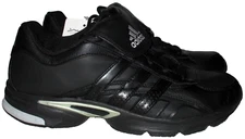 Adidas Men's Excelsior 5 TR Lace Up Baseball Turf Shoes Black Gray Size 8.5 NEW