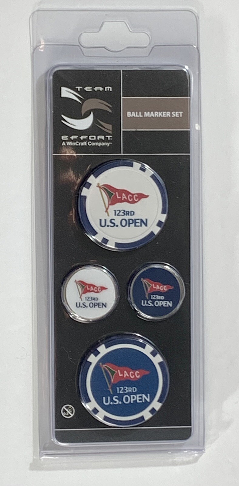 2023 US Open golf Ball Marker Set of 4 LACC Los Angeles country club