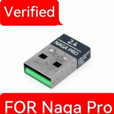 Verified Wireless Game Mouse USB Dongle Transceiver For Razer Naga Pro