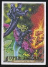 #84 SUPER-SKRULL 2024 Marvel Masterpieces '92 Platinum CANVAS
