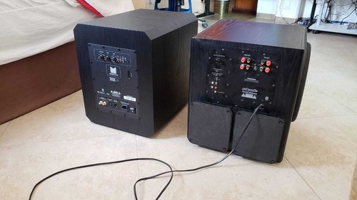 monoprice monolith powered subwoofer black thx select certified