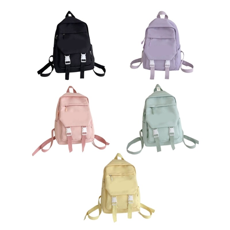 Aesthetic Travel Backpack for Women - Stylish Student School Rucksack
