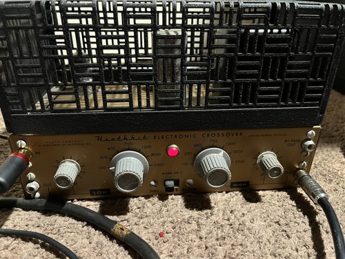 Vintage Heathkit Electronic Crossover Model XO-1 Powers On Tested